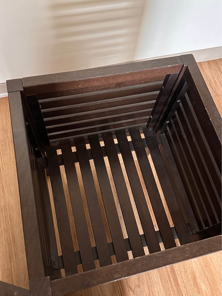 IKEA side table with storage - photo 4