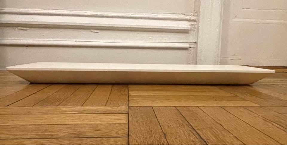 West Elm Slim Floating Shelf White 36" x 10" - photo 4