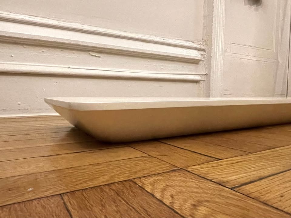 West Elm Slim Floating Shelf White 36" x 10" - photo 5