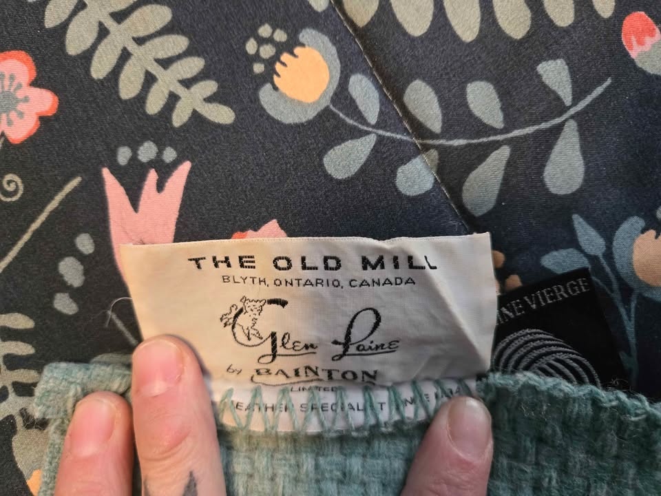 Glen Laine The Old Mill Wool Blanket - Teal Striped - photo 4