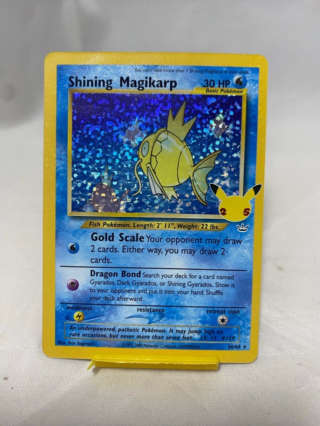 Shining Magikarp 66/64 Celebrations Classic Collection Pokemon C