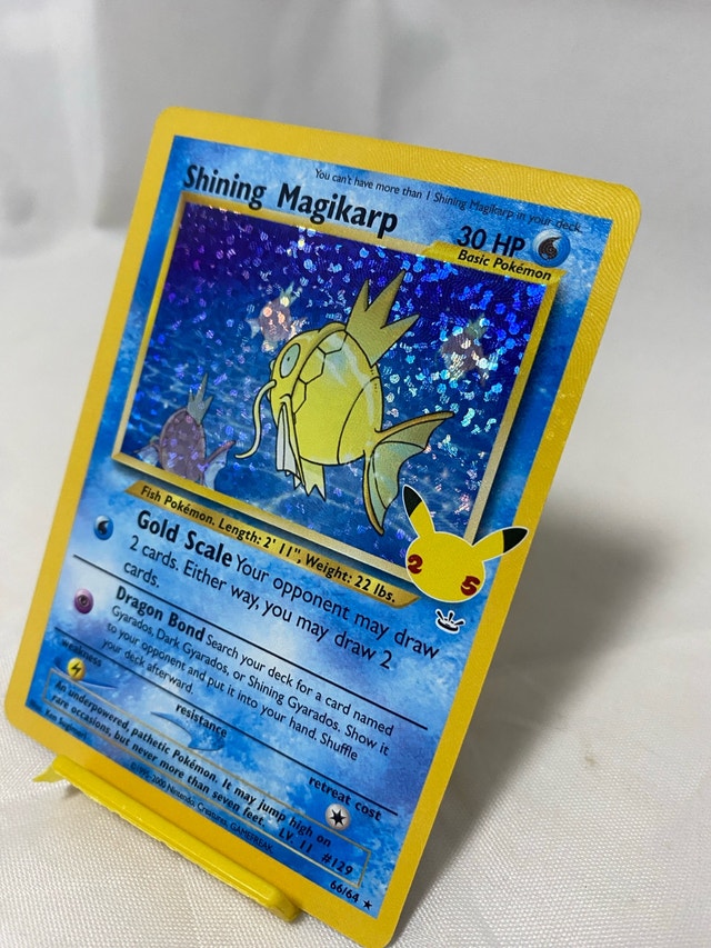 Shining Magikarp 66/64 Celebrations Classic Collection Pokemon C - photo 2