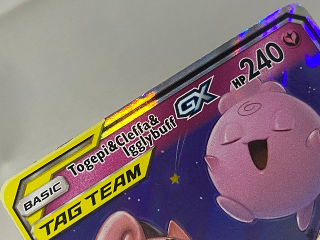 Pokemon SM Cosmic Eclipse Togepi Cleffa Igglybuff Tag Team GX Ho - photo 2