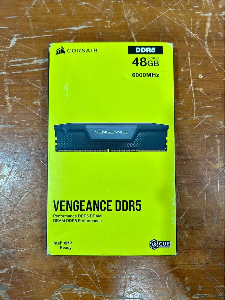 Corsair Vengeance 48GB 6000MHZ DDR5 RAM