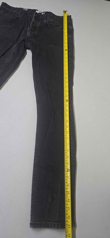 Mens Topman Stretch Black Skinny Jeans - photo 5