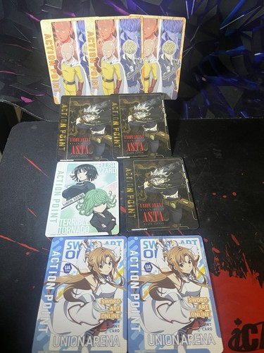 Union Arena Action Point Lot - Saitama Combo - All Mint Deal