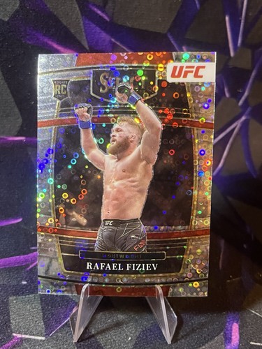 2022 Panini Select UFC Silver Disco Prizm Rafael Fiziev RC #41 & - photo 2