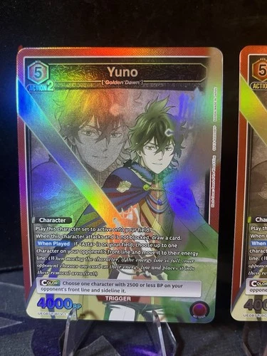 Yuno BCV-1-108 Super Rare SR Holofoil x2 Playset + Bonus Rare St - photo 3