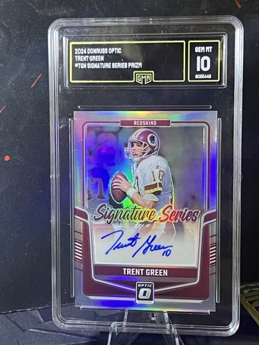 Gem Mint 10 - 2024 Donruss Optic Trent Green Signature Series Au
