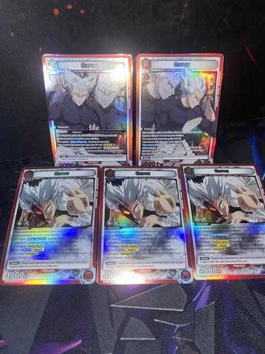 5 Lot - Garou SR (077) Union Arena One Punch Man English