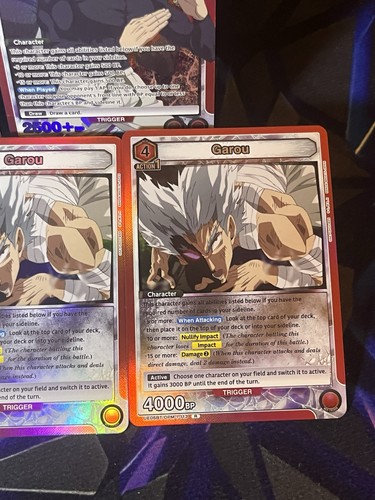 5 Lot - Garou SR (077) Union Arena One Punch Man English - photo 3