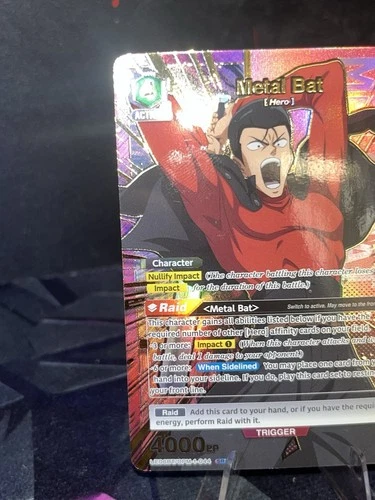 Union Arena CCG One Punch Man Metal Bat Alt Art SR - photo 3
