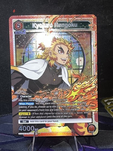Union Arena CCG Kyojuro Rengoku UE05BT/KMY-1 SR Demon Slayer ENG