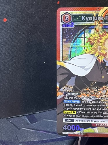 Union Arena CCG Kyojuro Rengoku UE05BT/KMY-1 SR Demon Slayer ENG - photo 2