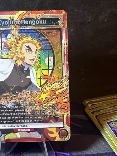 Union Arena CCG Kyojuro Rengoku UE05BT/KMY-1 SR Demon Slayer ENG - photo 3