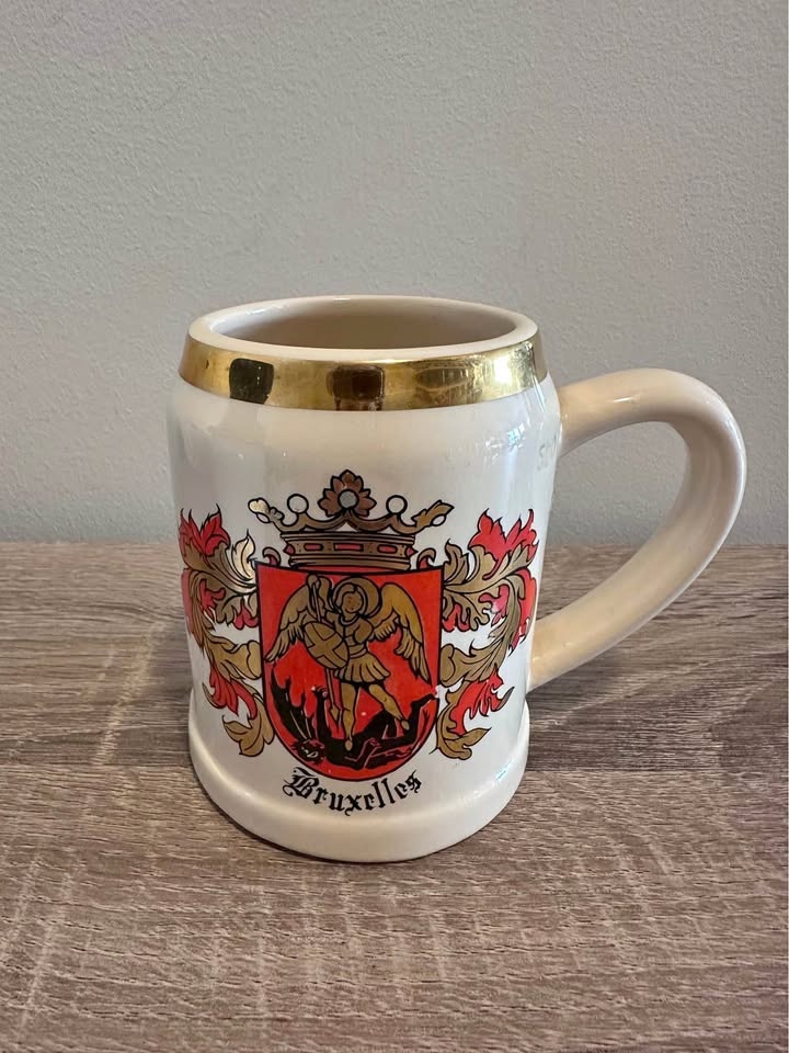 Vintage Bruxelles Beer Mug