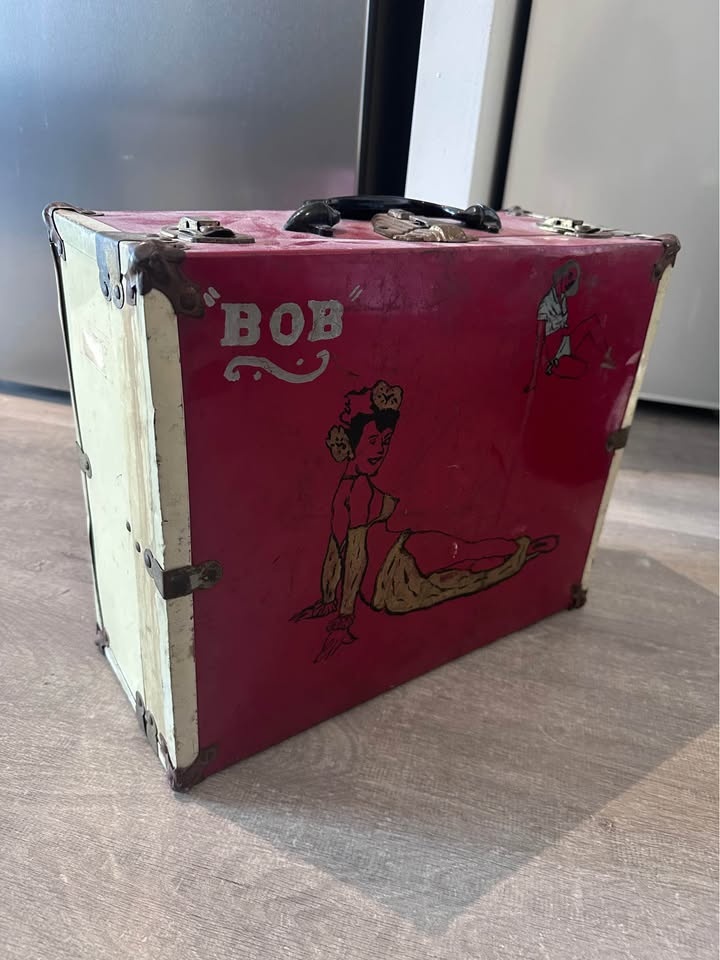 Vintage lunch box/carrying case box - photo 2
