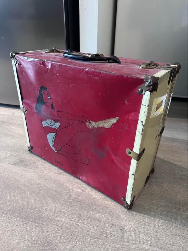 Vintage lunch box/carrying case box - photo 3