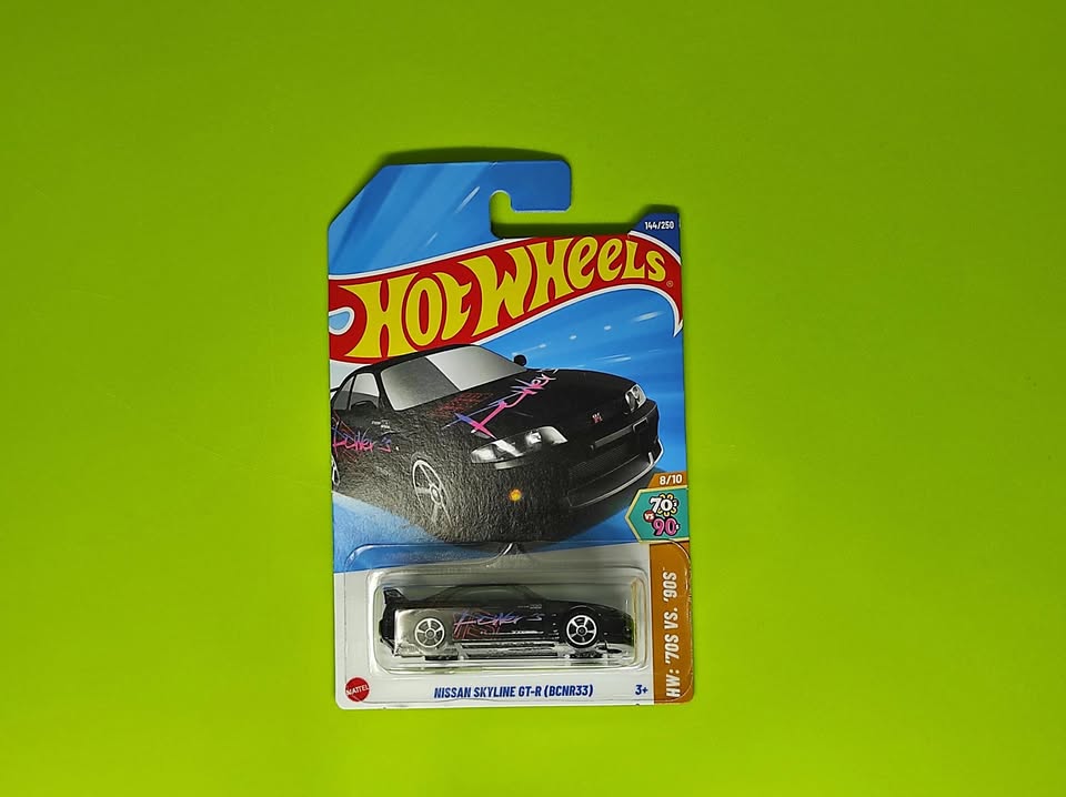 Hotwheels Nissan GTR