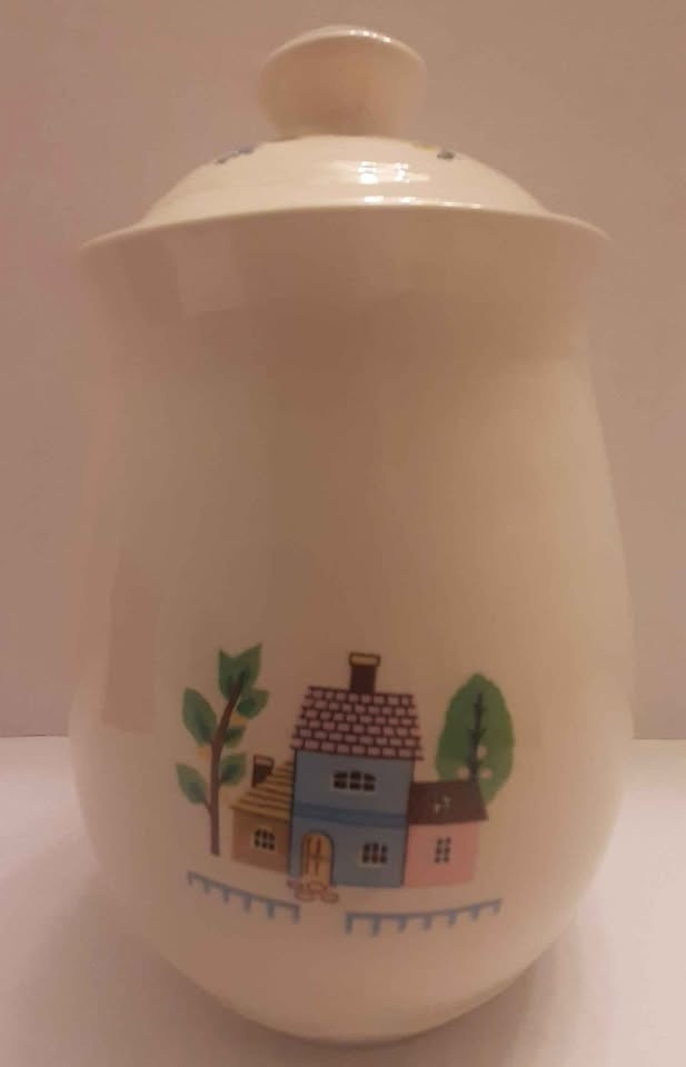 Vintage Ceramic Storage Canister - Heartland by International Ch - photo 3