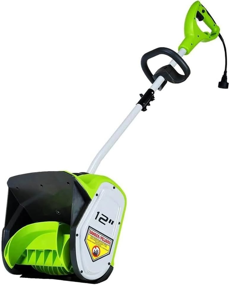 NEW Greenworks 8-Amp Corded Electric Snow Thrower