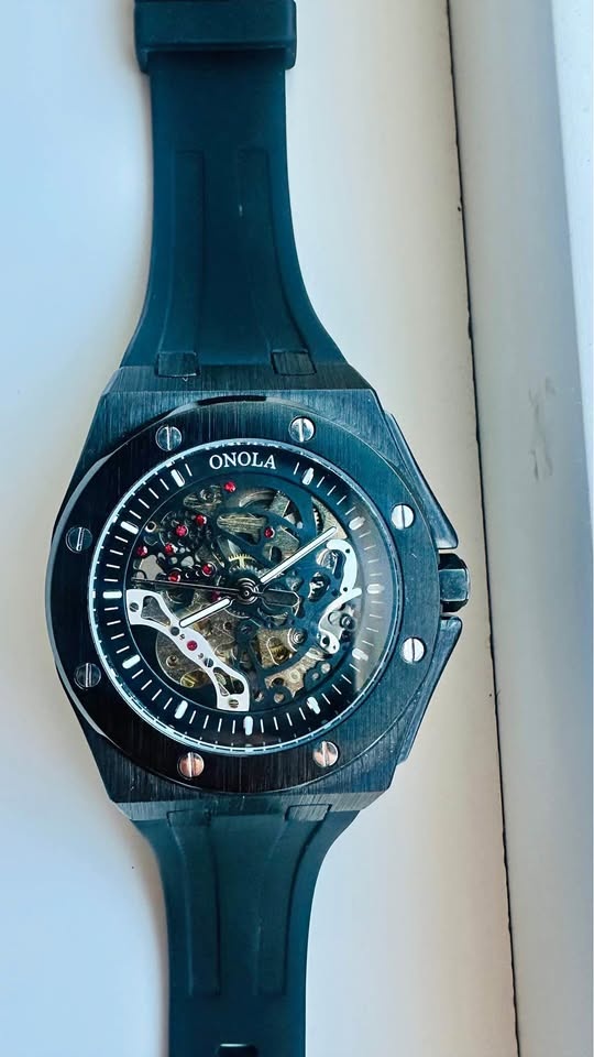 ONOLA Skeleton Automatic Mechanical Watch