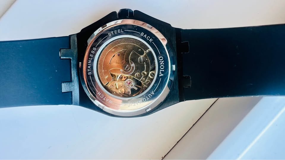 ONOLA Skeleton Automatic Mechanical Watch - photo 3