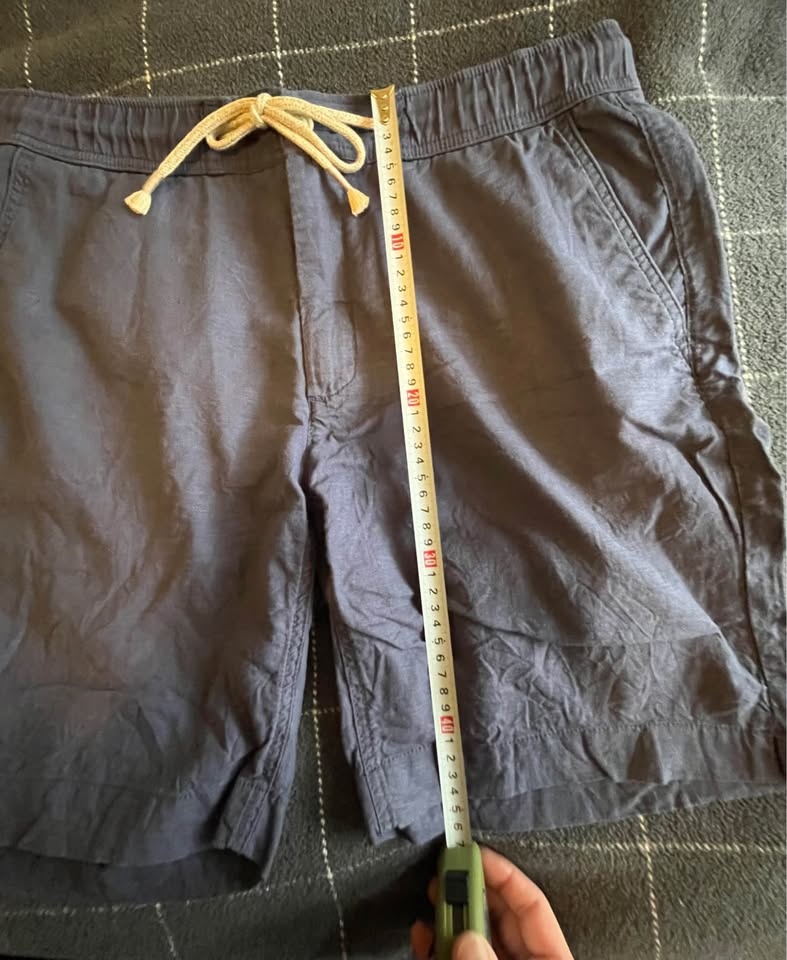 ZARA Navy Linen Blend Shorts & UNIQLO x JW Anderson - photo 2