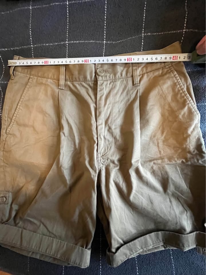 ZARA Navy Linen Blend Shorts & UNIQLO x JW Anderson - photo 5