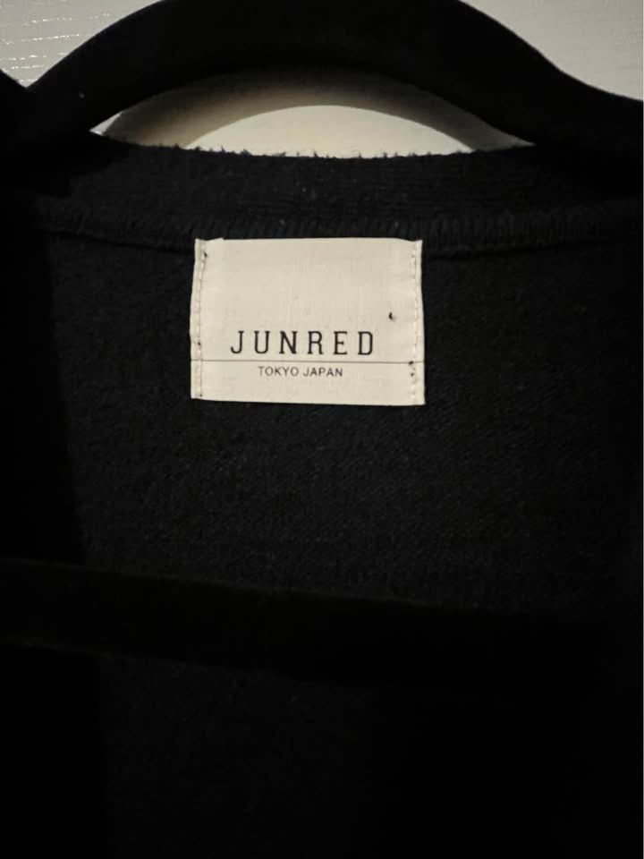 JUNRED Black Cardigan M - photo 3