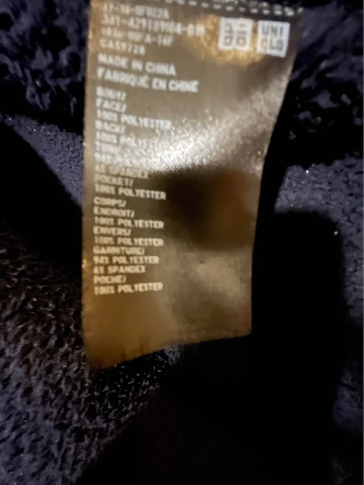 UNIQLO Fuzzy Full Zip Jacket S/P - photo 3