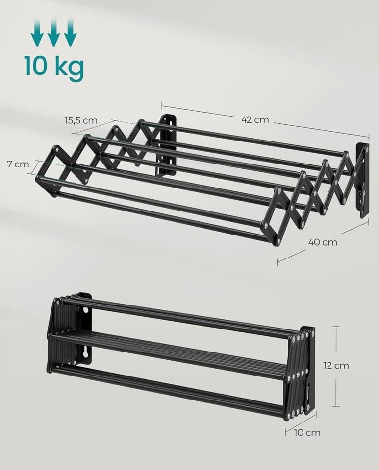 Clothes Drying Rack - BRAND NEW BLACK - photo 2