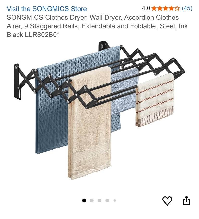 Clothes Drying Rack - BRAND NEW BLACK - photo 5