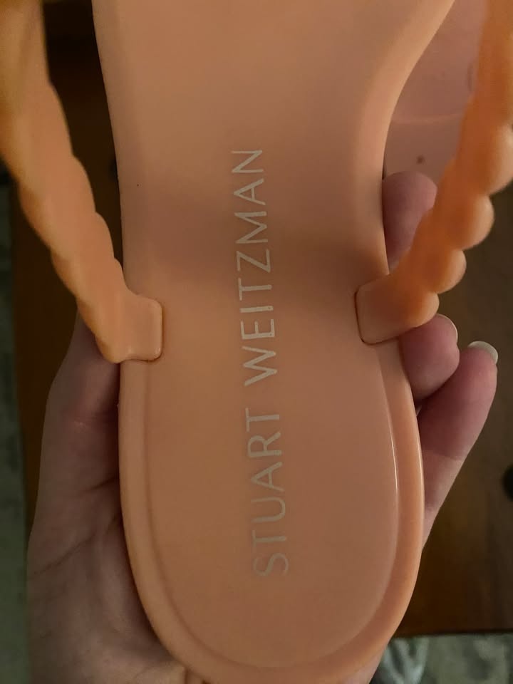 STUART WEITZMAN Braida Sawyer Braided Jelly Flats Sandals 7B Bra - photo 3