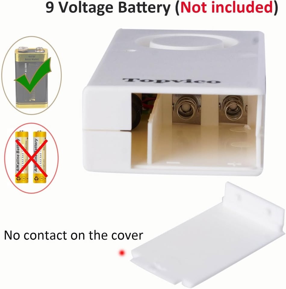 Topvico Water Leak Detector 4 Pack - 120dB Siren - photo 3