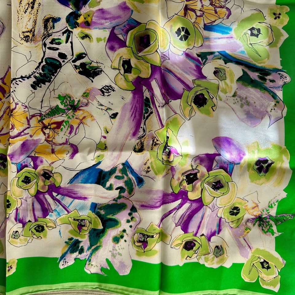 Brand New Square Silk Scarf - photo 2