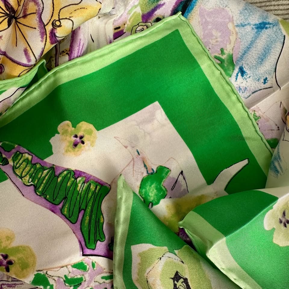 Brand New Square Silk Scarf - photo 3