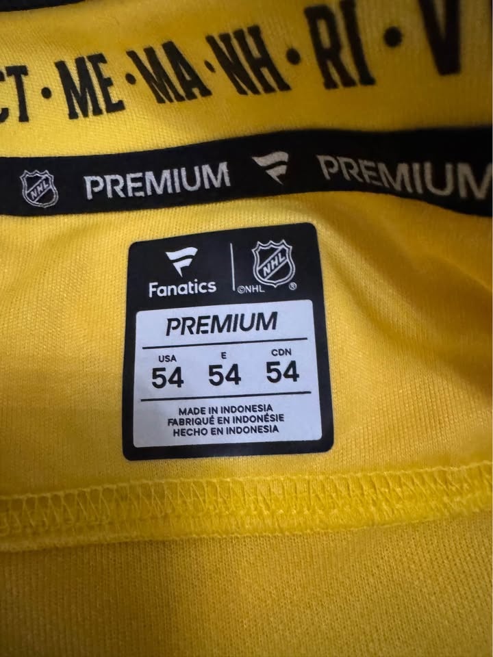 2026 Bruins Stadium Series Jersey - Fanatics Premium - Size 54 - photo 3