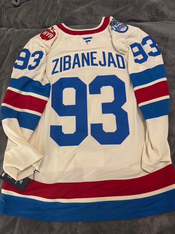 2026 Winter Classic Mika Zibanejad Jersey - Fanatics Premium - S - photo 2