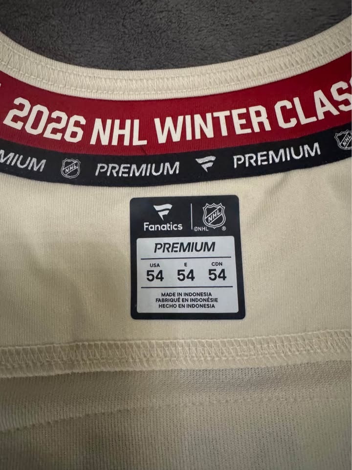 2026 Winter Classic Mika Zibanejad Jersey - Fanatics Premium - S - photo 3