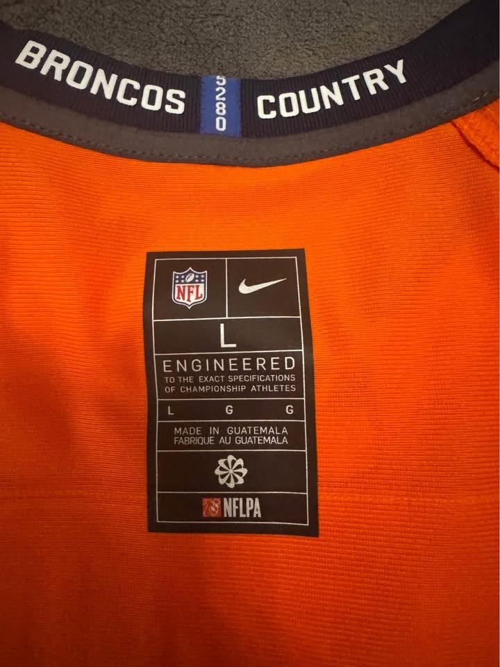 Patrick Surtain II Denver Broncos Jersey - Nike Game - Size L - - photo 3