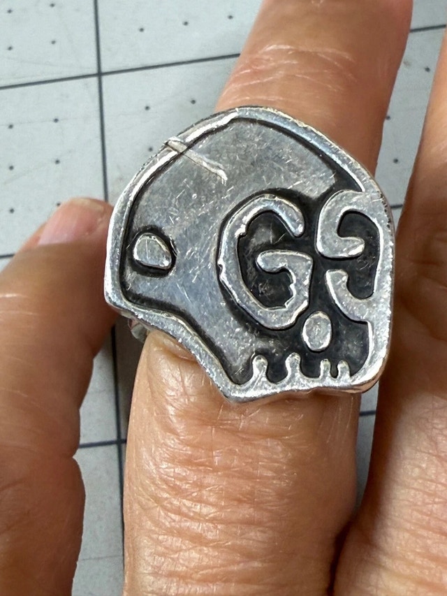 Heavy Gucci Ring - 925 Silver, 23g