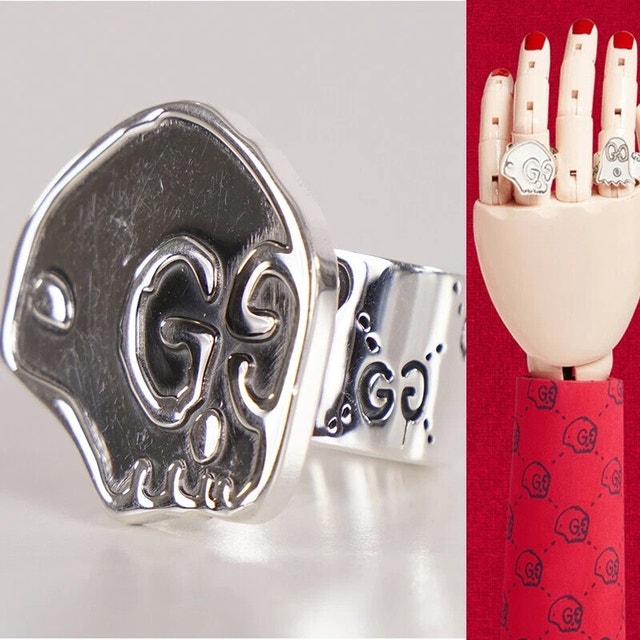 Heavy Gucci Ring - 925 Silver, 23g - photo 2