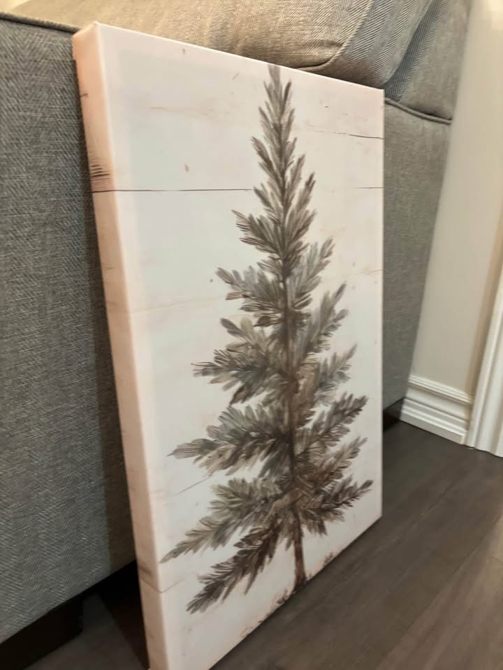 Rustic Evergreen Canvas - photo 2