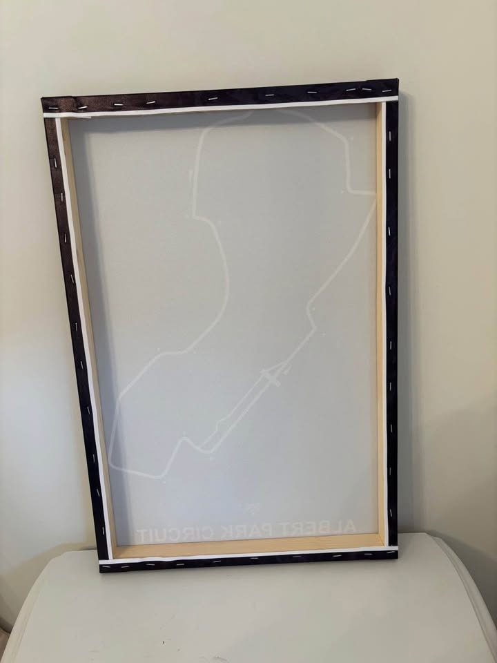 Albert Park Circuit Canvas Wall Art Ready to Hang - photo 4