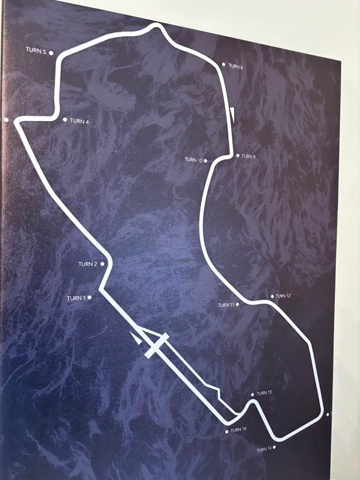 Albert Park Circuit Canvas Wall Art Ready to Hang - photo 5