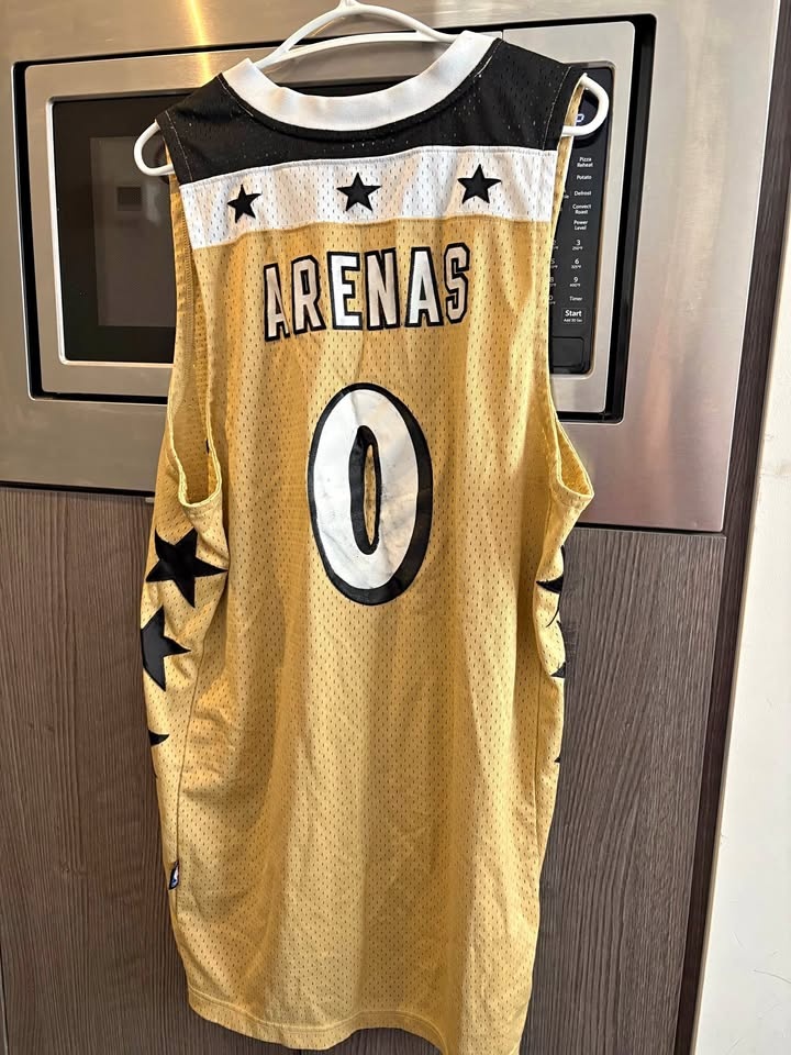 Gilbert Arenas Authentic Adidas Wizards Jersey
