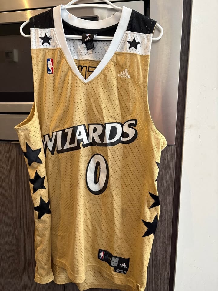 Gilbert Arenas Authentic Adidas Wizards Jersey - photo 2