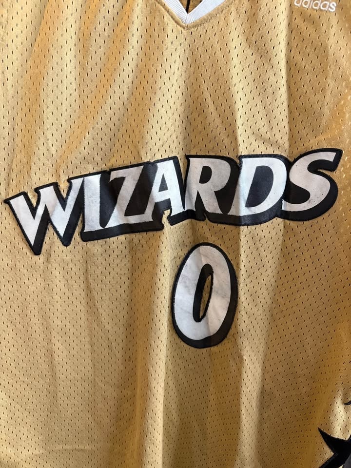 Gilbert Arenas Authentic Adidas Wizards Jersey - photo 4