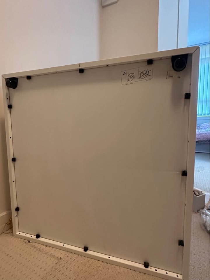 IKEA EKET 2x2 Storage Shelf Unit (White) – Good Condition - photo 5